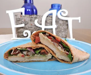 Bruschetta Chicken Wraps