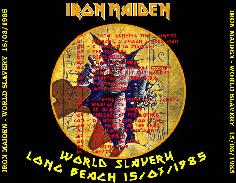 T.U.B.E.: Iron Maiden - 1985-03-15 - Los Angeles, CA (SBD/FLAC)