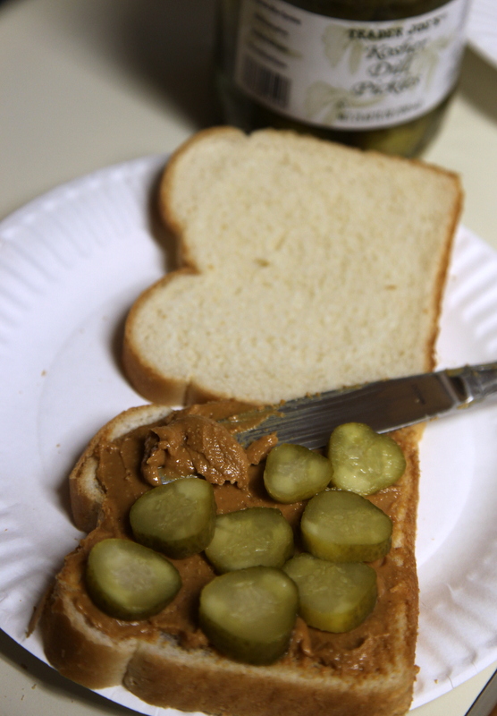 Kitchen's Closed recipes from Grandma Jerry Peanut Butter Pickle Sandwich