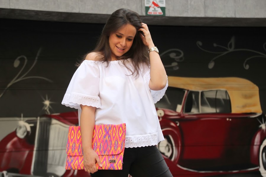 DIY Ropa premama blusa sin hombros patrones gratis. Blog costura y blog diy