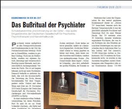 Deutsche Psychiatrie & Reue