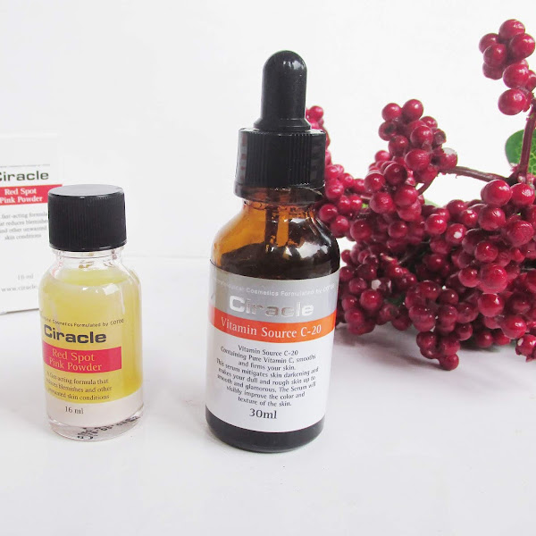 Review Ciracle Vitamin Source C 20 dan Pimple Solution Pink Powder