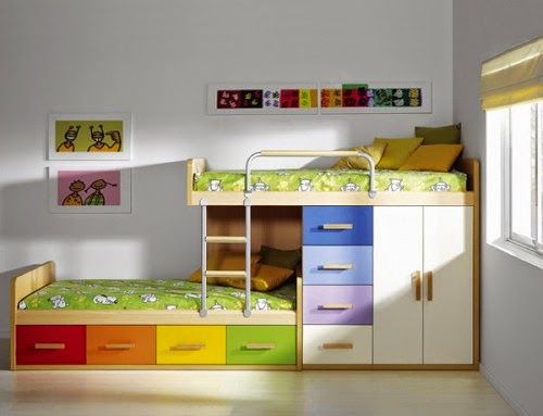 60 Desain Kamar Tidur dengan Lemari untuk Kamar Sempit ...
