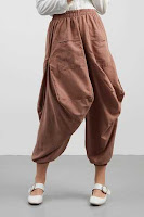 HijaBenka Celana Kulot Unique Rampel In Brown Misty ANDHIMIND