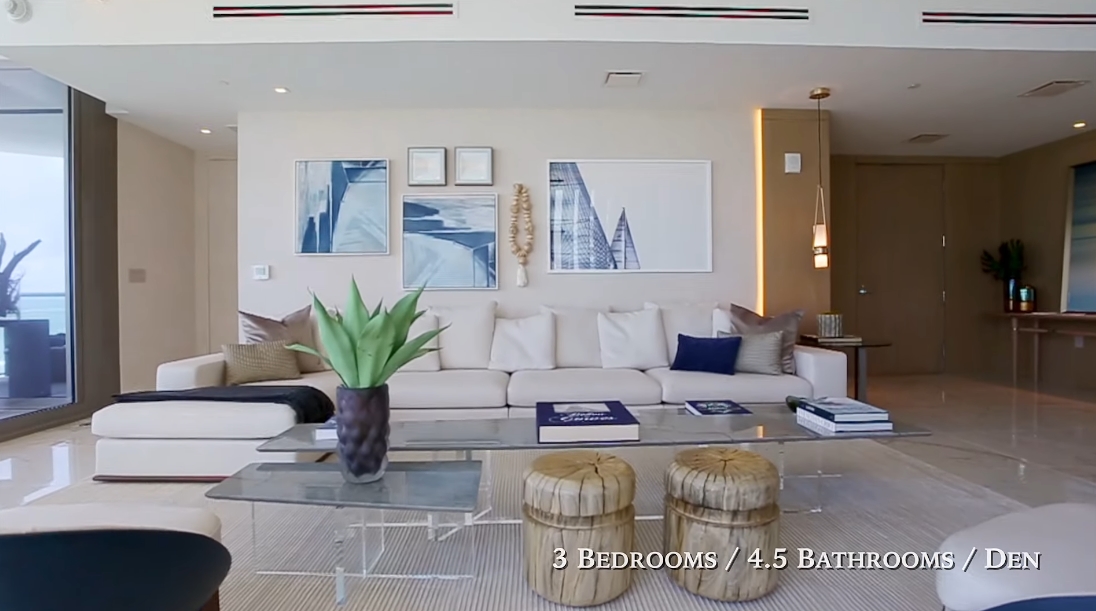 37 Interior Design Photos vs. Ritz-Carlton Residences Sunny Isles Beach Luxury Condo Tour