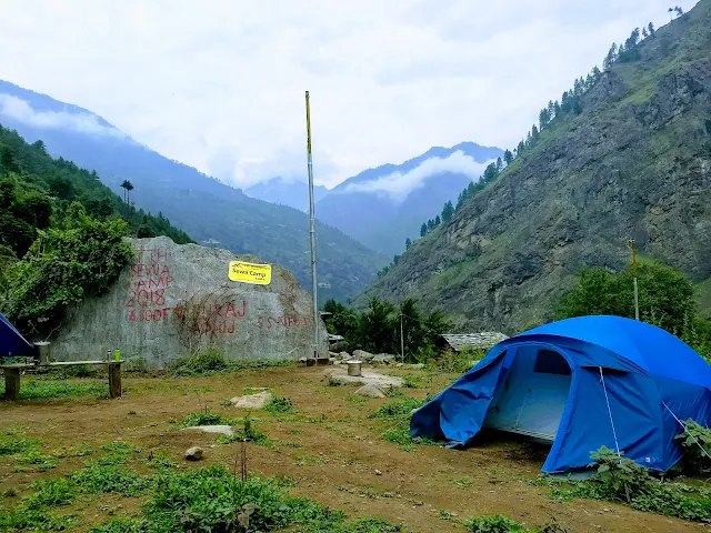 Sewa campsite Rupin Pass Trek Trek the Himalayas