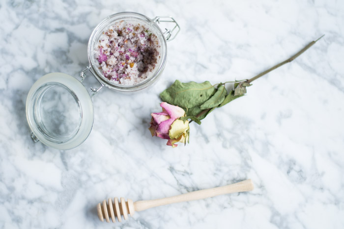 Exfoliante casero para el rostro diy