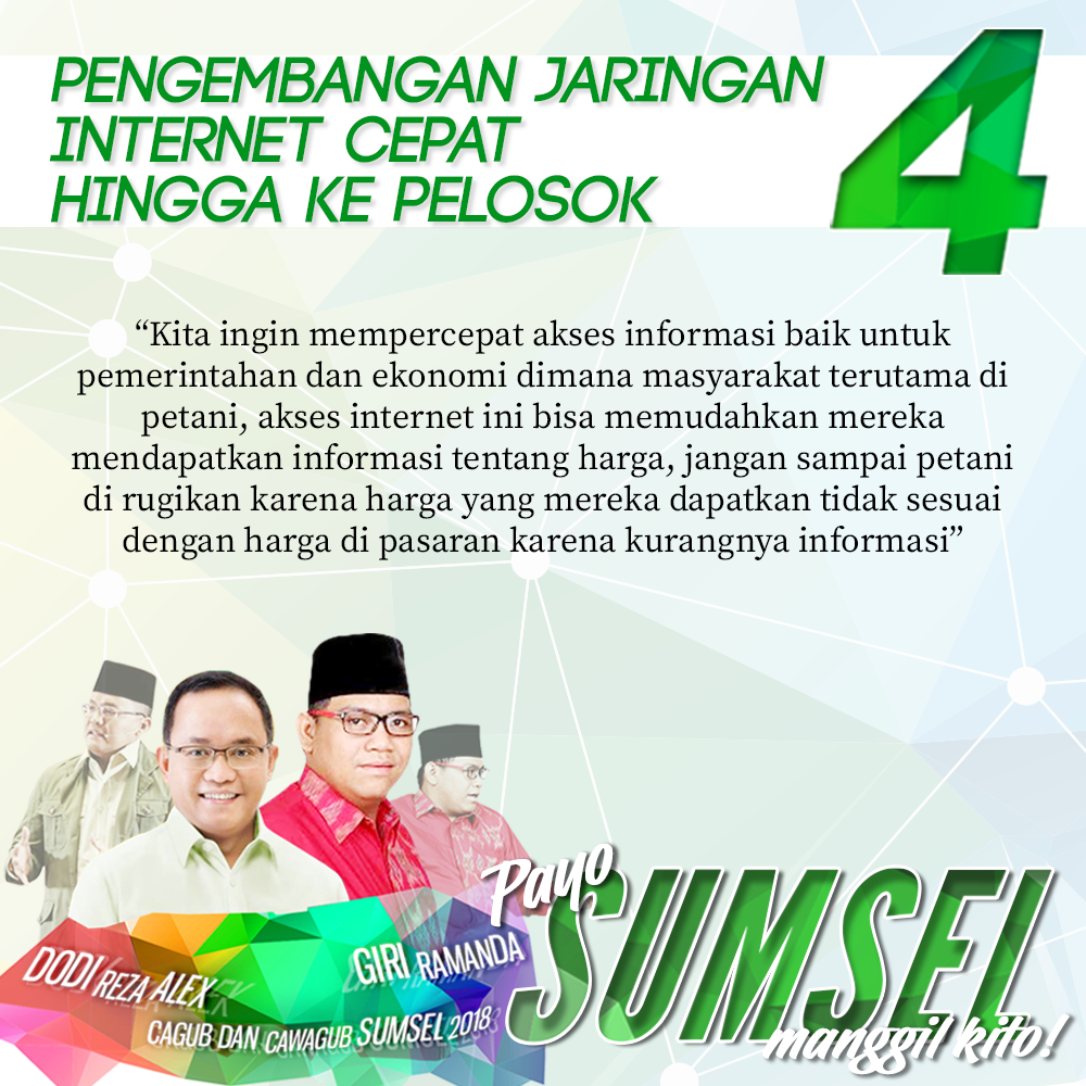 Program Dodi - Giri "Pengembangan Jaringan Internet Cepat Hingga Ke Plosok?"