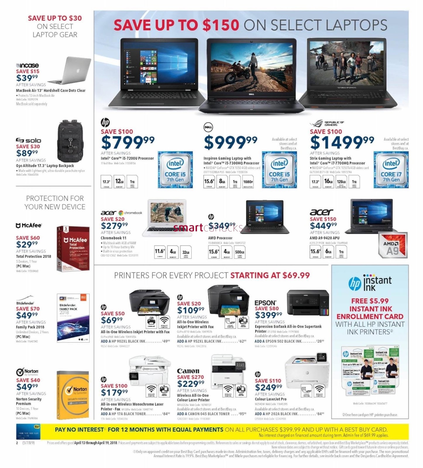 best buy canada flyer valid april 13 19 2018 get incredible best buy flyer