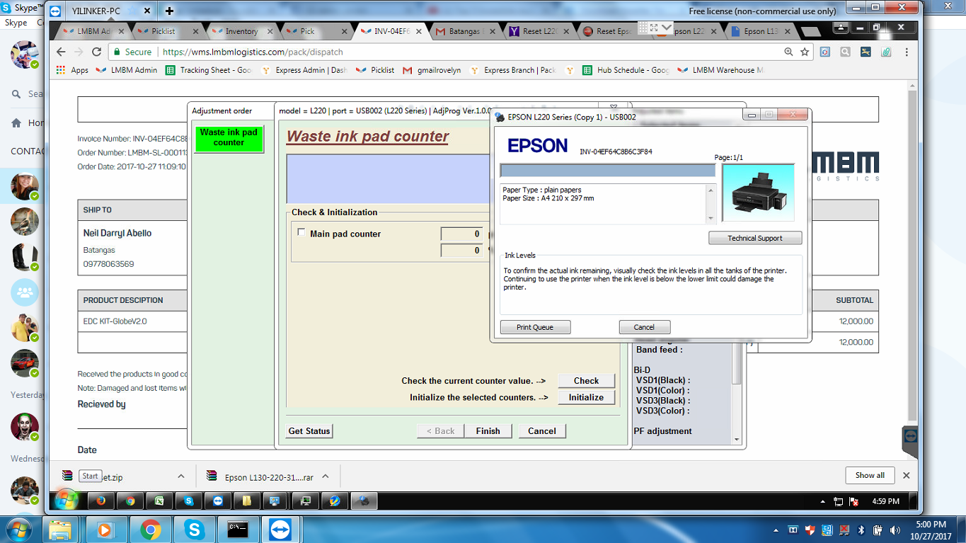 Epson L220 Adjustment Program File Download