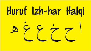 Huruf Idzhar Halqi Huruf Idzhar Halqi