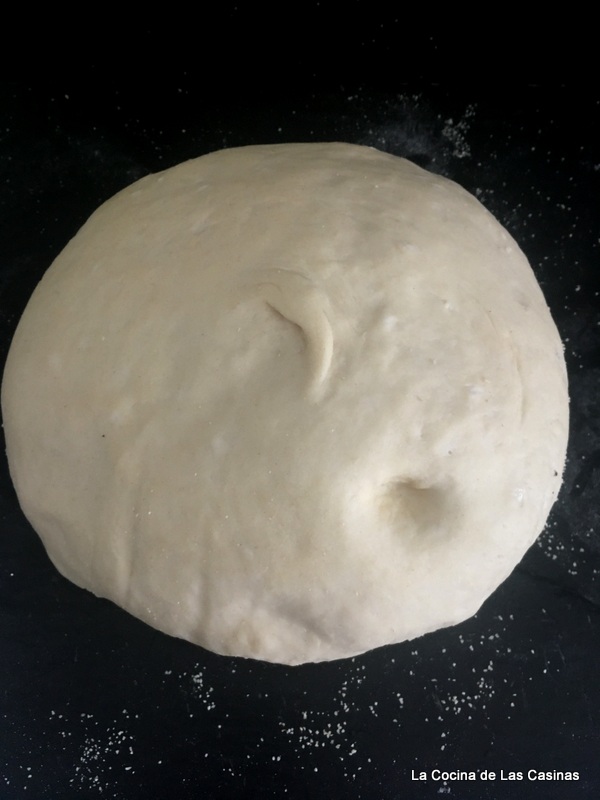 La Cocina de las Casinas Calzone Pizza de Setas y Panceta 