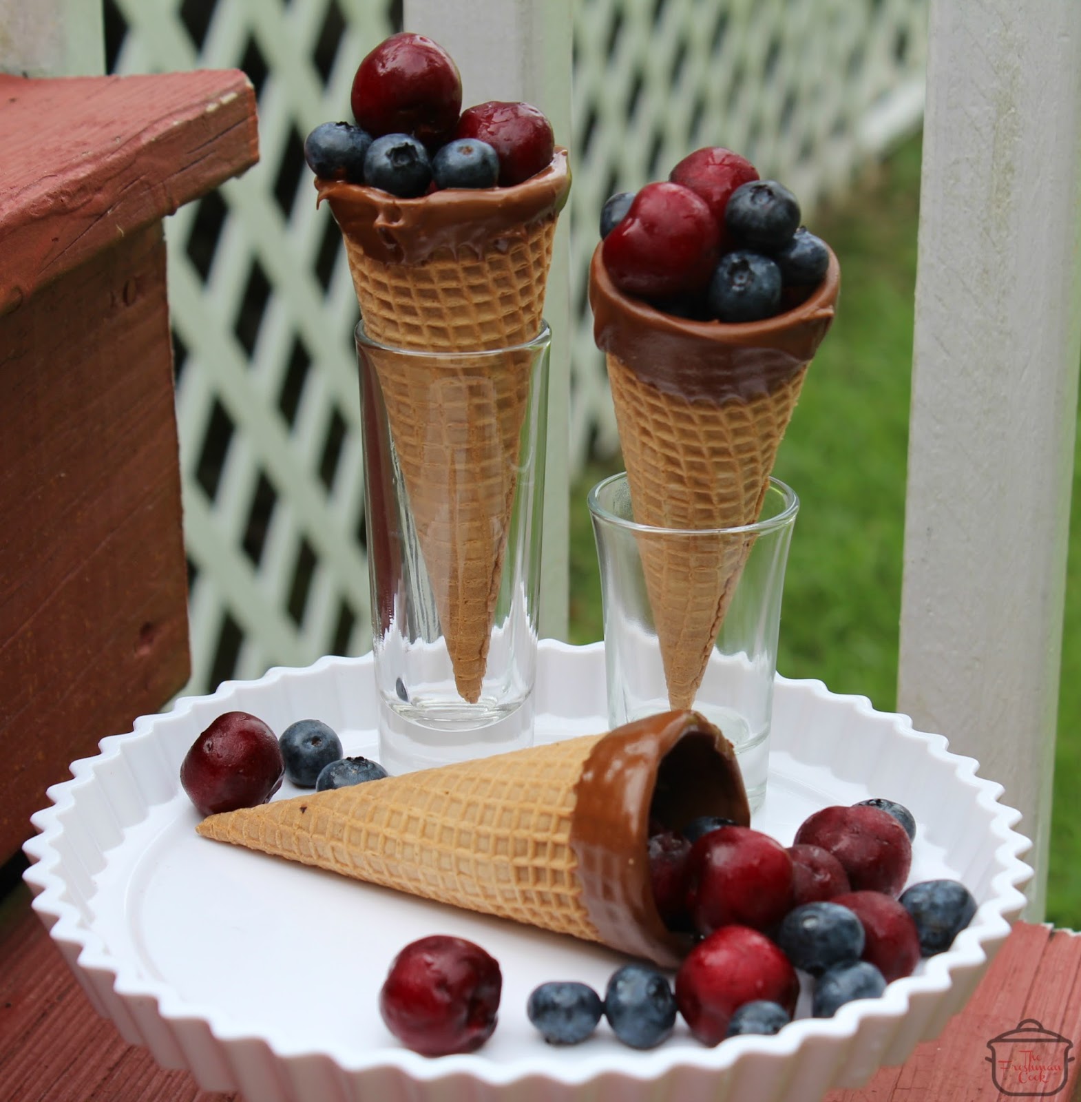 The Freshman Cook Fruit Cones / ColorMyWorld