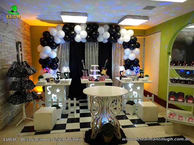 Decoração de aniversário Discoteca - Provençal simples