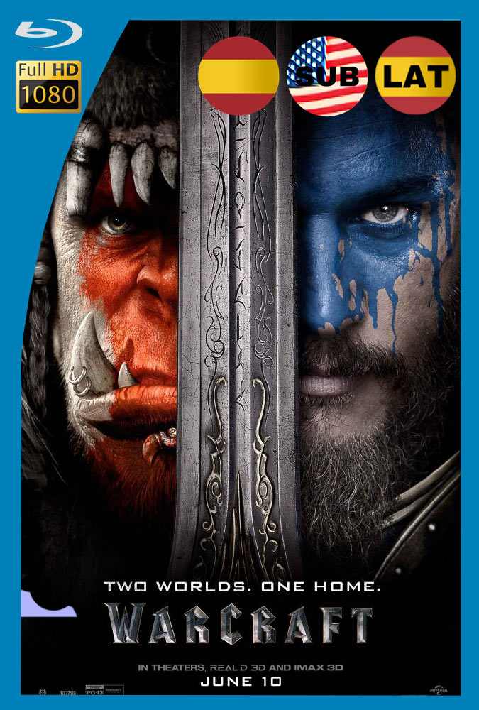  Warcraft El Primer Encuentro de dos Mundos (2016) HD 1080p Latino