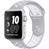 NIKE Jam Tangan Apple Watch Nike+ Sport Silver White ANDHIMIND