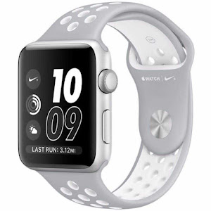 Jam Tangan Apple Watch Nike+ Sport Silver White
