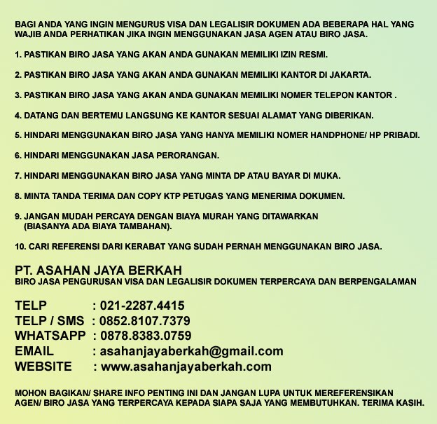 INFO PENTING WAJIB DIBACA