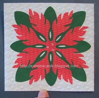hawaiian quilt Christmas card
