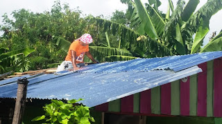 Techado para más de un centenar de casas humildes en barrios de Santiago afectadas por lluvias.