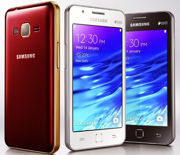 Samsung Z1 Tizen OS Phone Launched for 5700 $92 price and full specification