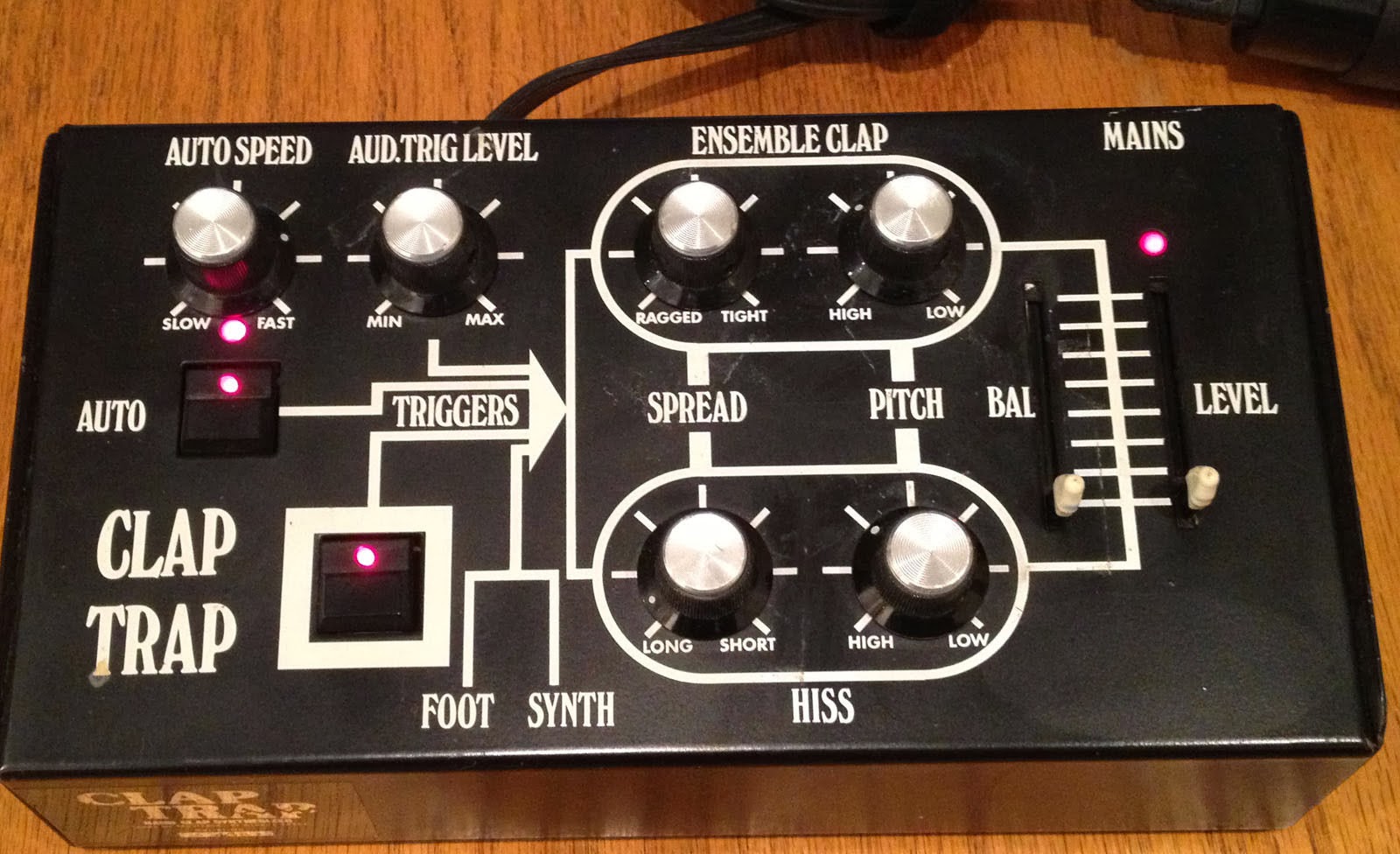 MATRIXSYNTH: Musicaid (Simmons) Analog Clap Trap synthesizer