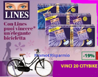 ''Con Lines puoi vincere una elegante bicicletta'': 20 Citybike Modello Vintage Logo ''Con Lines puoi vincere una elegante bicicletta'': 20 Citybike Modello Vintage