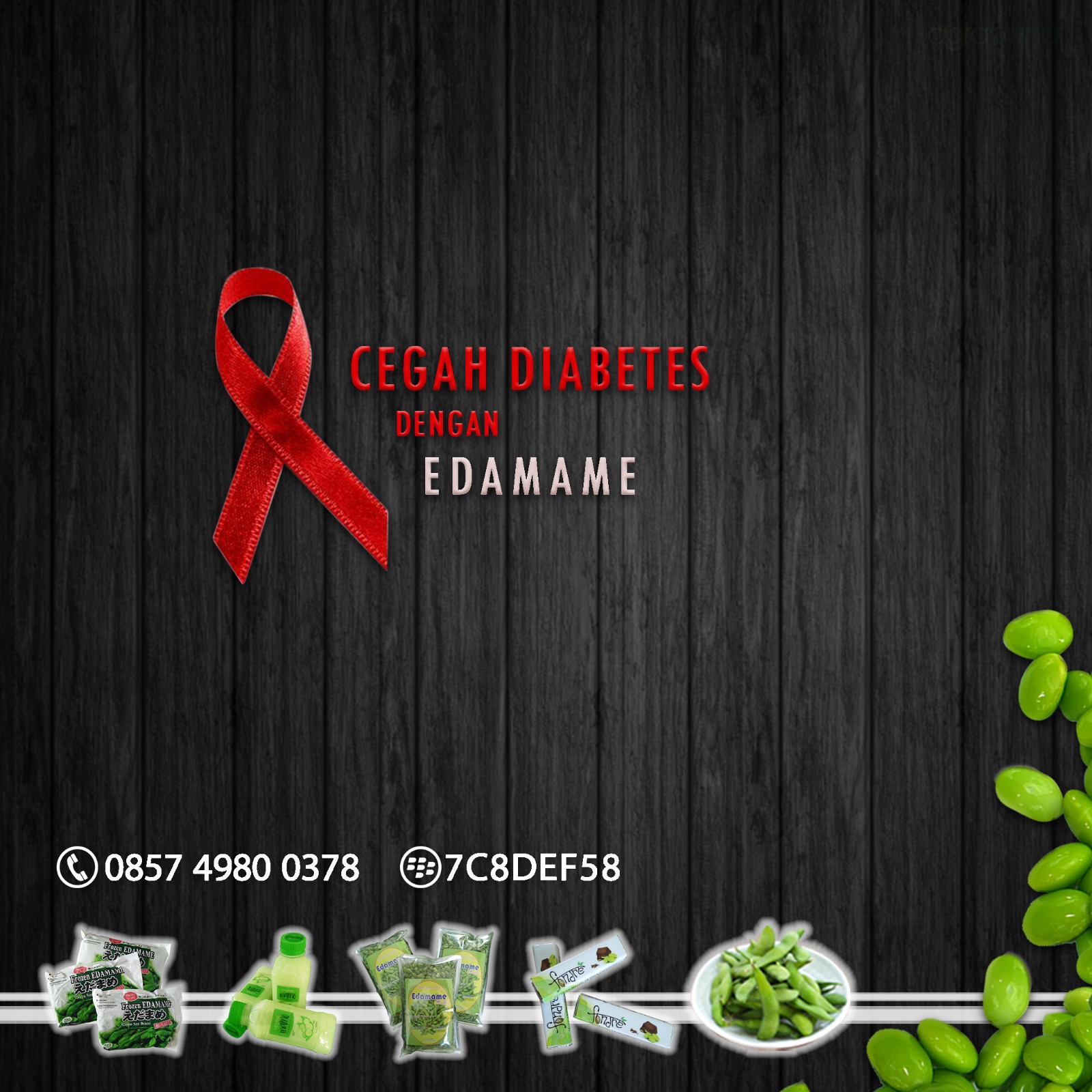 Outlet Edamame Cegah Diabetes dengan Edamame
