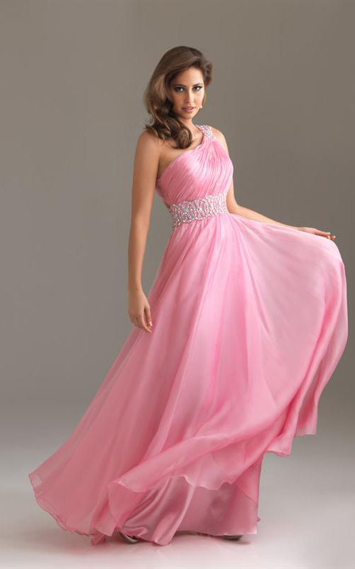religion pink dress
