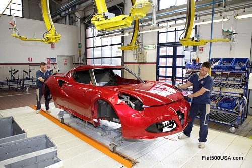 Alfa Romeo 4C body