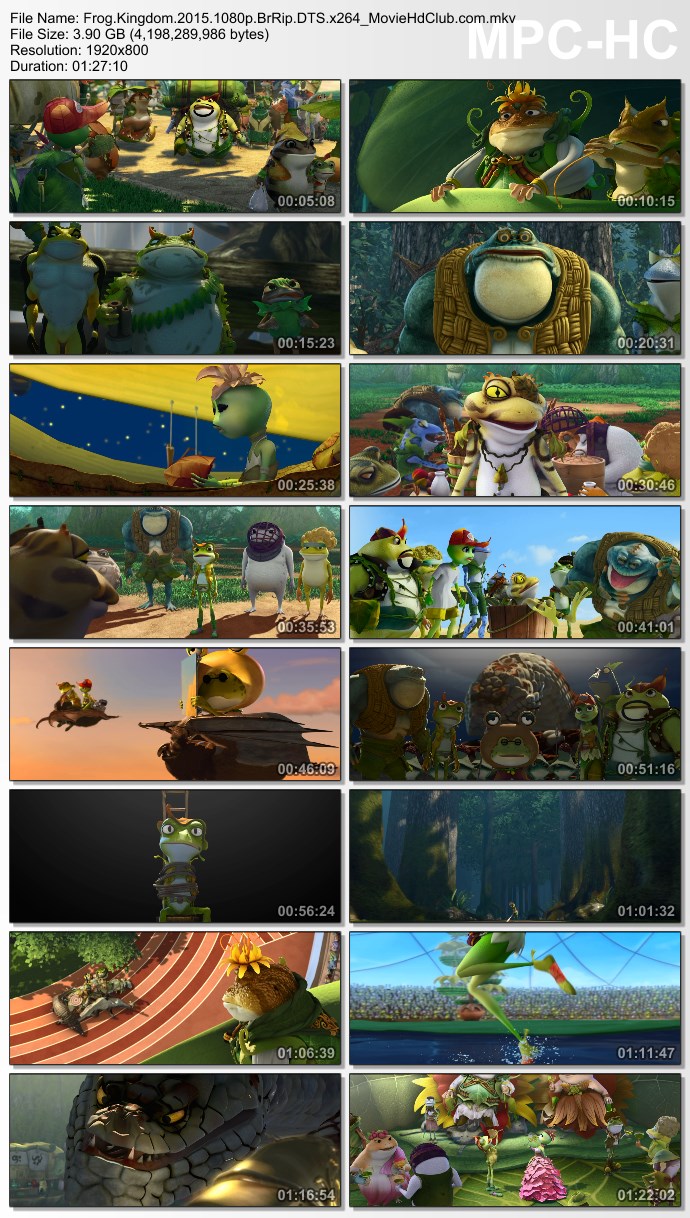 [Mini-HD] Frog Kingdom (2015) - แก๊งอ๊บอ๊บ เจ้ากบจอมกวน [1080p][เสียง:ไทย 5.1/Eng DTS][ซับ:ไทย/Eng][.MKV][3.91GB] FK_MovieHdClub_SS