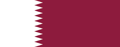 Logo Gambar Bendera Negara Qatar PNG JPG ukuran 400 px