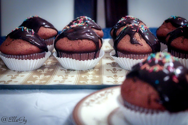 cupcakes al pain d'epices/gingerbread cupcakes