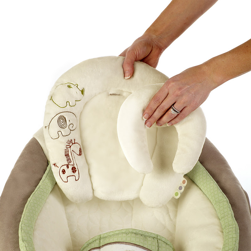 Bright Starts InGenuity Automatic Bouncer and Giveaway ~ The Review Stew