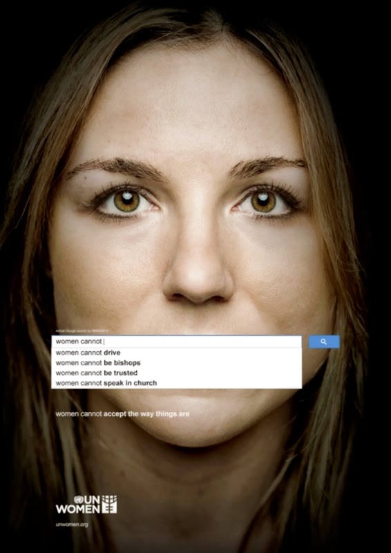 United Nations' Powerful Ad Campaign About Women Search Engine