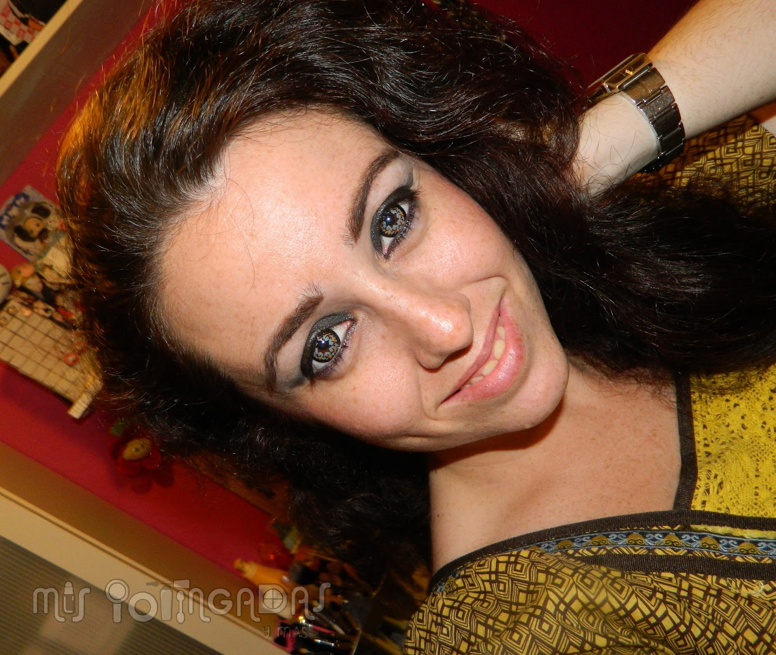 MIS POTINGADAS y más Circle Lenses Kimchi Maki Grey Colaboración