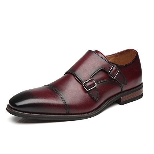 la milano double monk strap slip on loafer