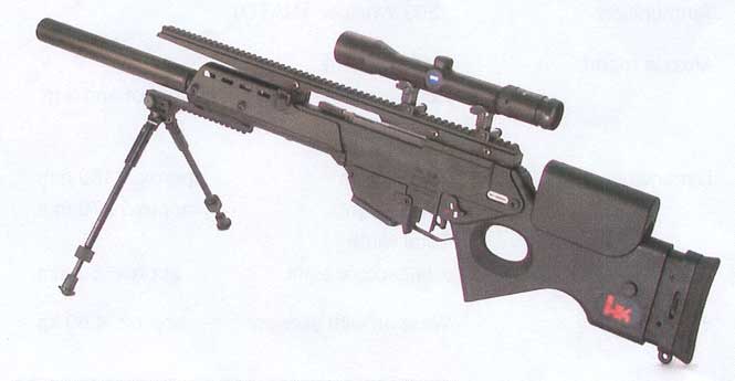 HK SL-9SD Sniper Rifle.