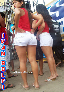 modelos con traseros grandes en shorts