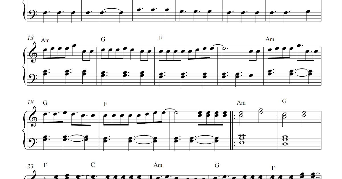 play popular music treat you better shawn mendes treat you better music sheet