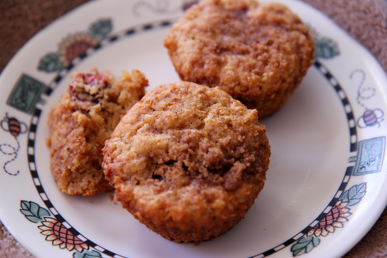 Gluten Free Cherry Sour Cream Muffins | Lille Punkin&amp;#39;