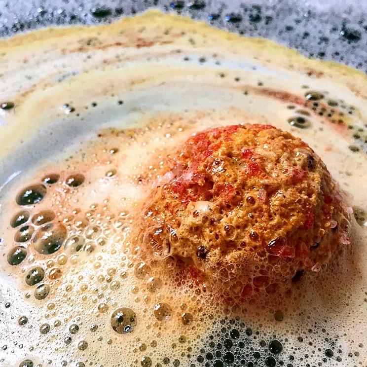 cinders bath bomb