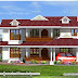 4 bedroom Kerala home design