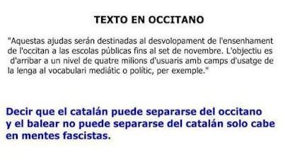la lengua Proençal, de que ellos hablan, es la mesma Catalana la lengua Proençal, de que ellos hablan, es la mesma Catalana