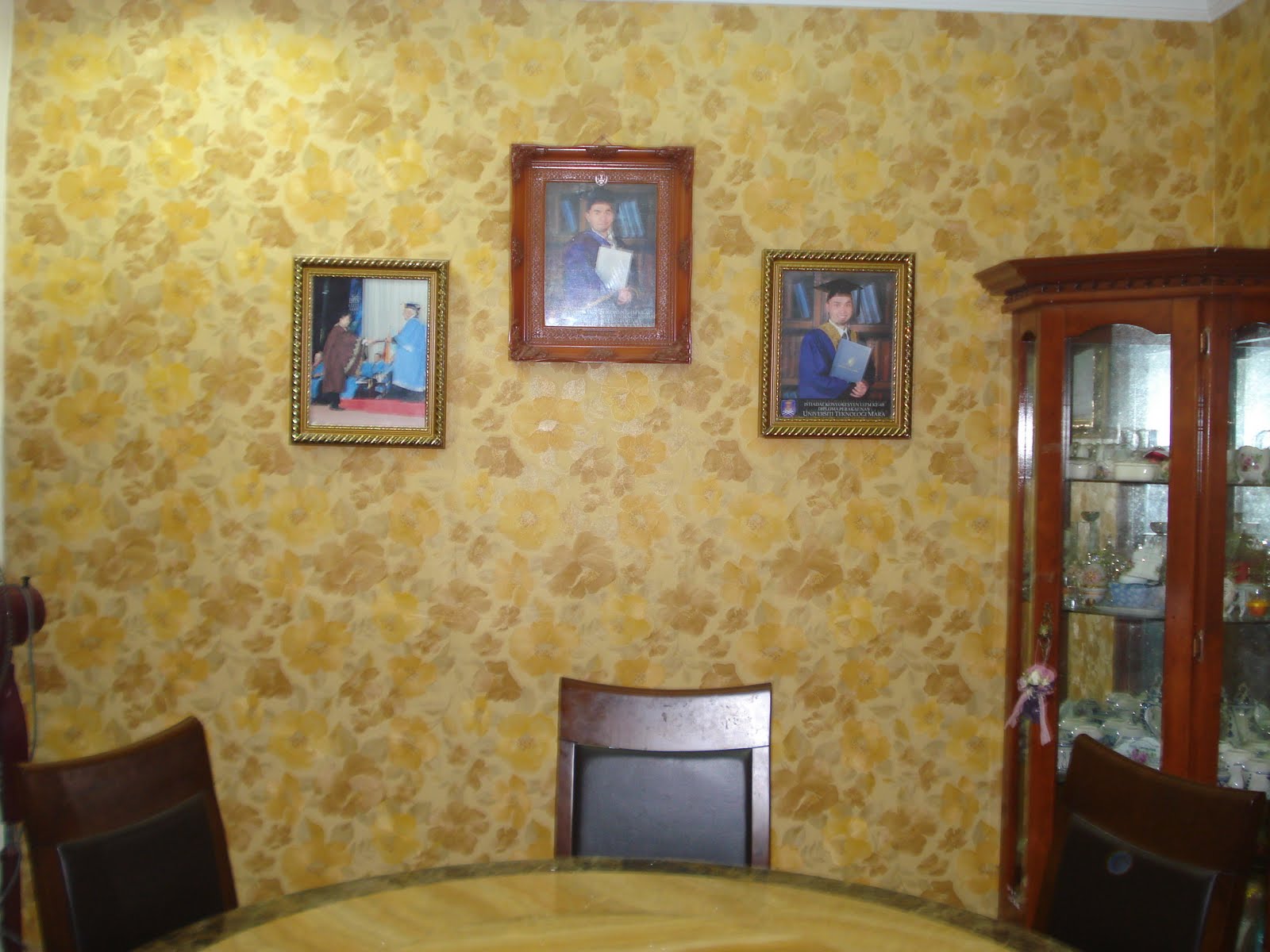 Contoh Wallpaper Dinding Ruang Tamupetite Soumiselylye