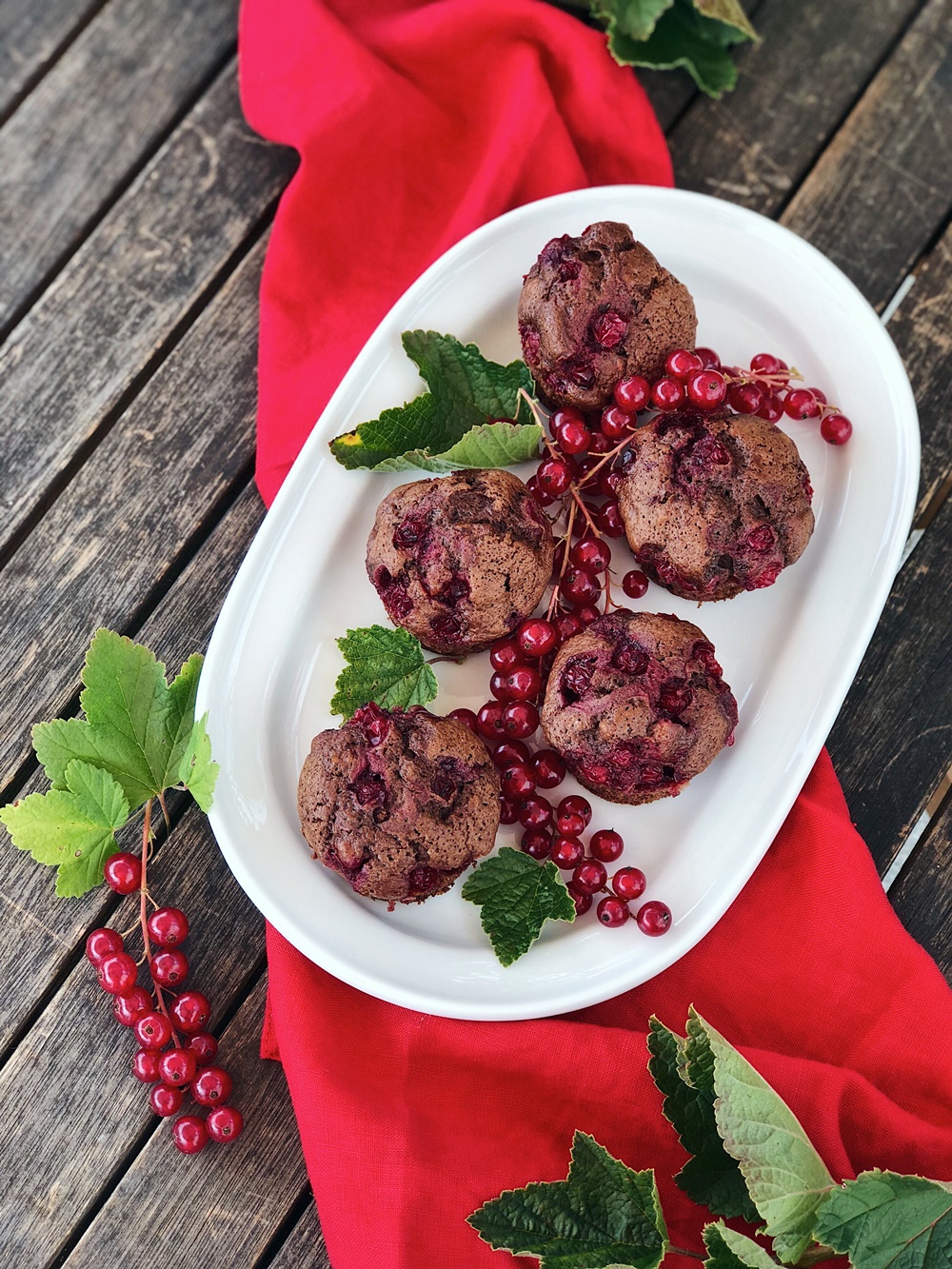 Johannisbeer-Schoko-Muffins mit Walnüssen | Fashion Kitchen | Bloglovin’