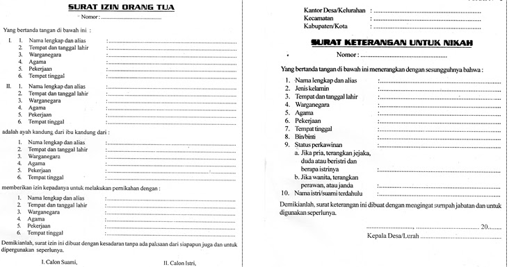 Formulir N1 N7 Terbaru 2020 Dunia Sosial