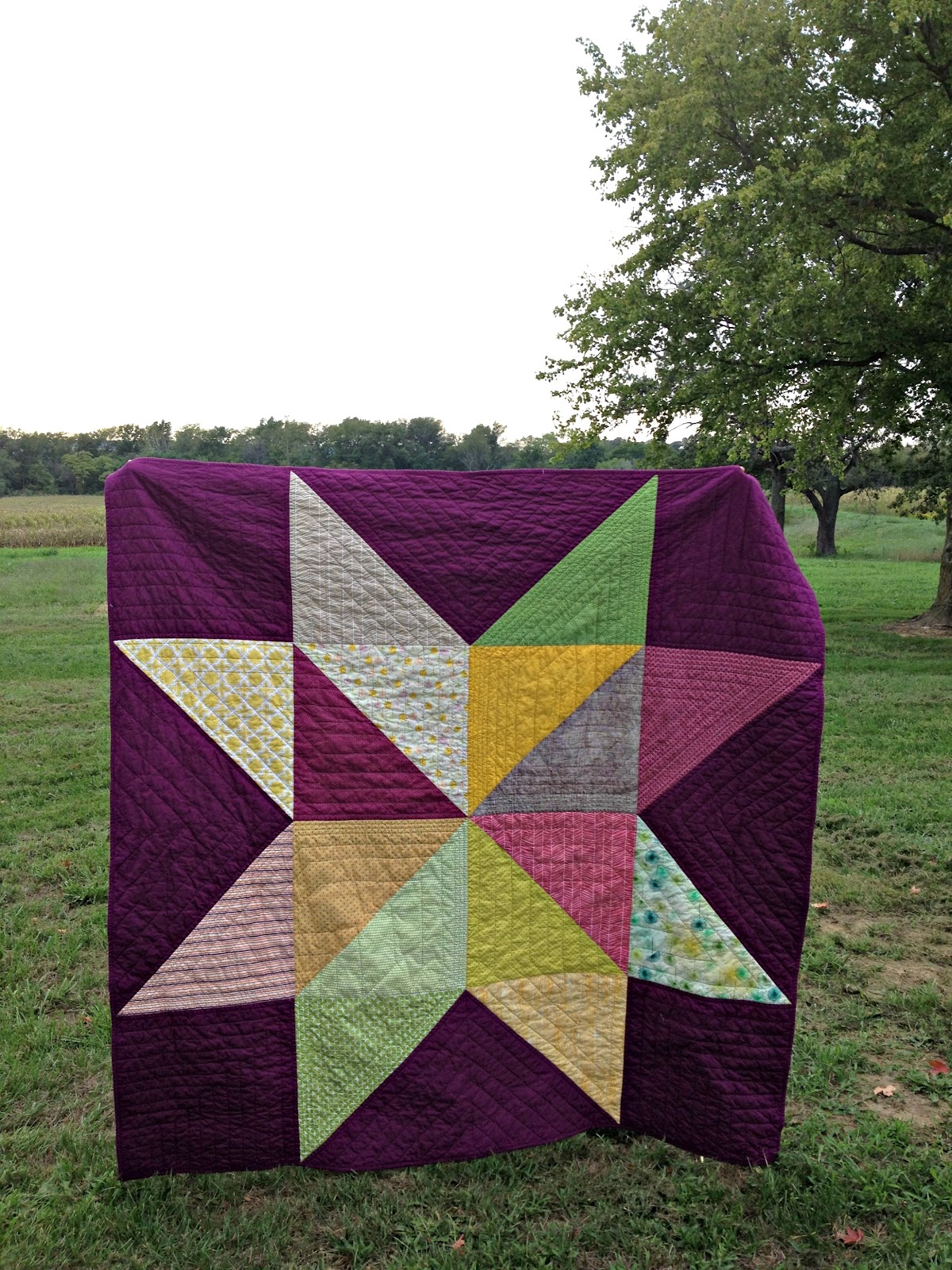 HoosierToni Taryn's Giant Star Quilt