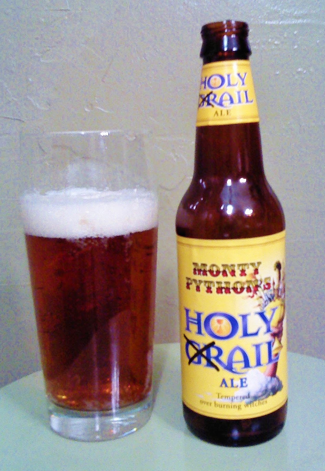The Beer Review.: Monty Python Holy Ale--Black Sheep Brewery PLC