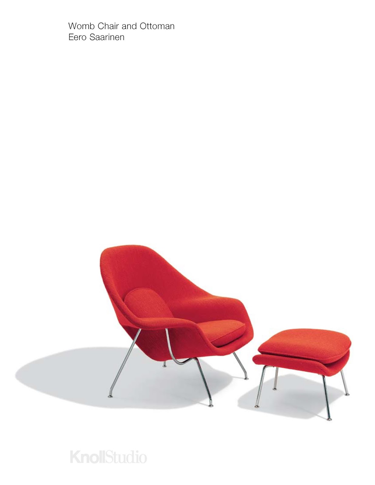 // M Knoll Womb Chair Specs